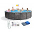 Intex 26744 Каркасный бассейн круглый GreyWood, 549х122см